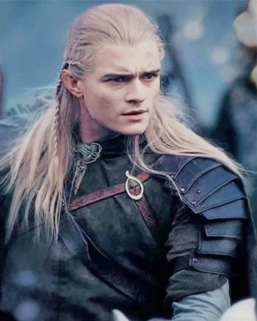 Legolas Lord Of The Rings Actors Painting By Numberss.png