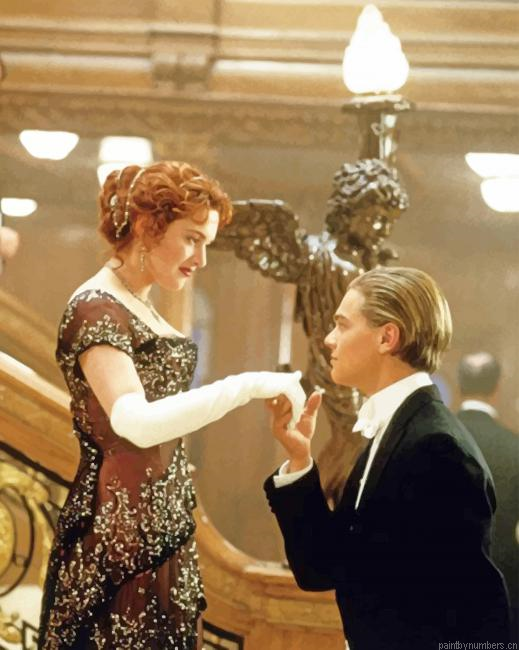 Leonard Dicaprio Titanic Movies Painting By Numberss.png