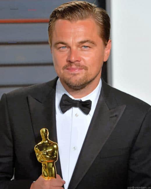 Leonardo Dicaprio Oscar Actors Painting By Numberss.png