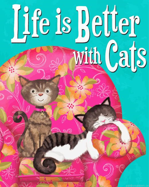 Life Is Better With Cats Painting By Numberss.png