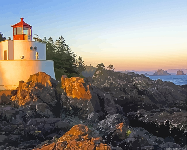 Lighthouse Sea Painting By Numberss.png