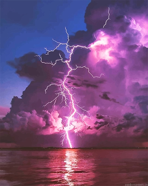 Lightning Thunderstorm Painting By Numberss.png