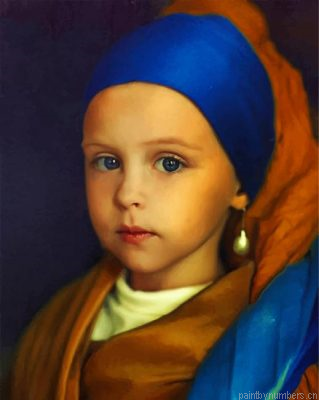 Little Girl With A Pearl Earring Painting By Numbers.png