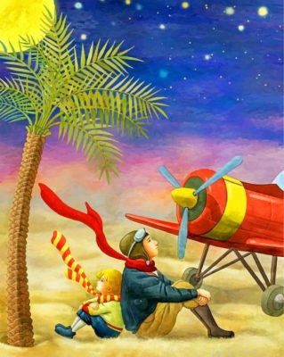Little Prince Illustration Painting By Numbers.png