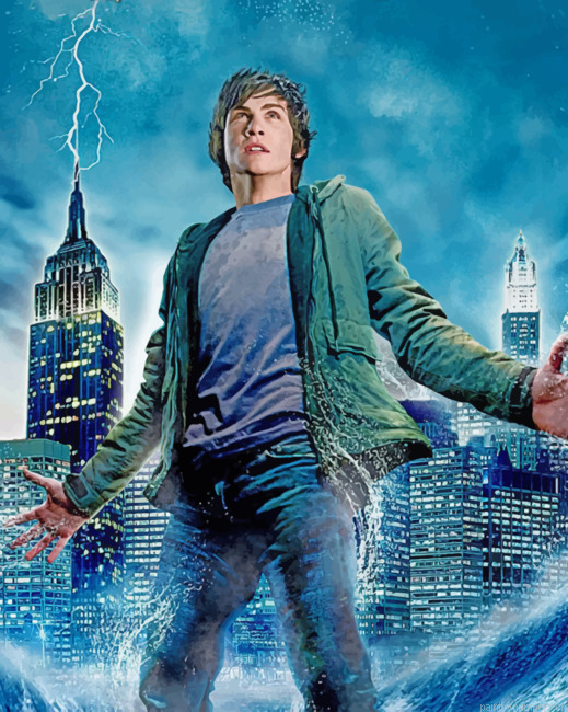 Logan Lerman Percy Jackson Painting By Numbers.png