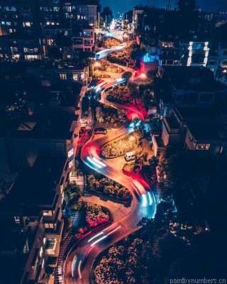 Lombard Street In San Francisco Painting By Numberss.png