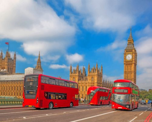 London Bus Double Decker Painting By Numbers.png
