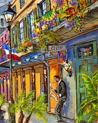 Lonely Musician Man Painting By Numbers.png
