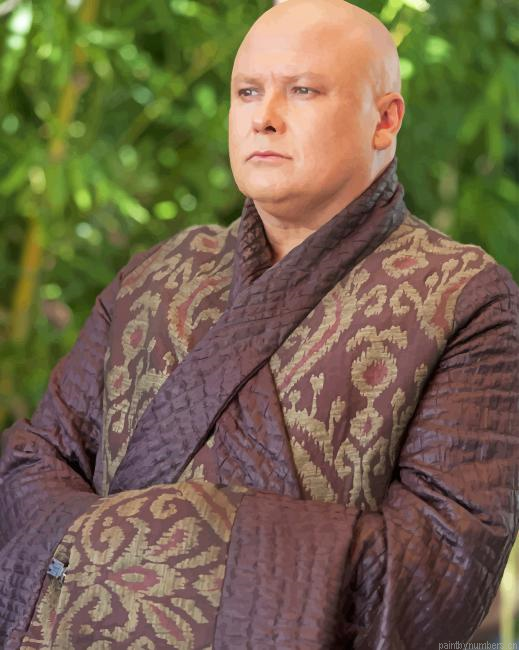 Lord Varys Game Of Thrones Actors Painting By Numbers.png