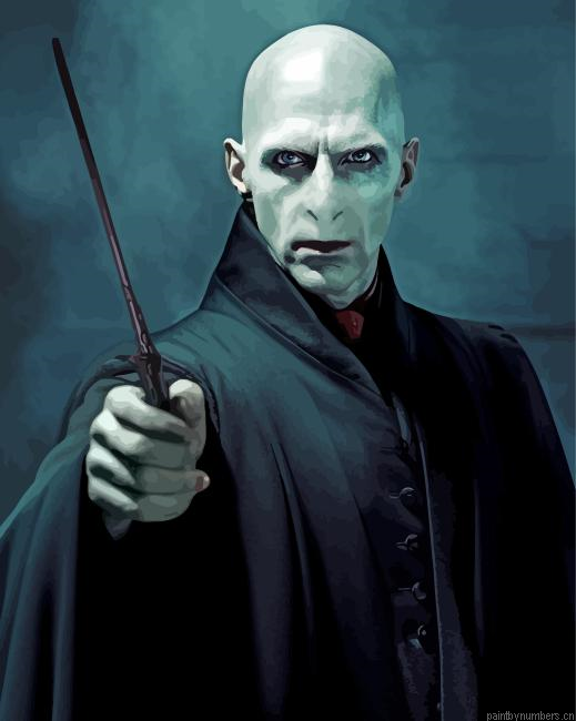 Lord Voldemort From Harry Potter Painting By Numberss.png