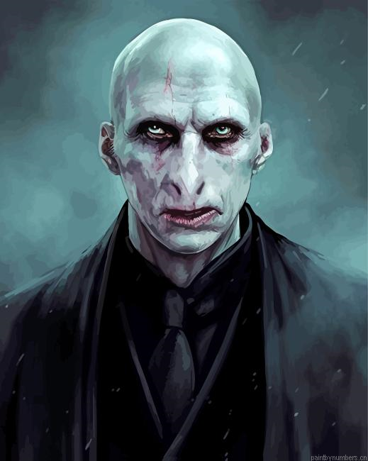 Lord Voldemort In Suit Painting By Numberss.png