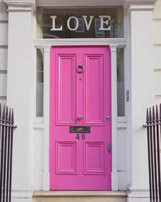 Love Door Painting By Numberss.png