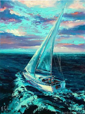 Love On Yacht Painting By Numbers.png