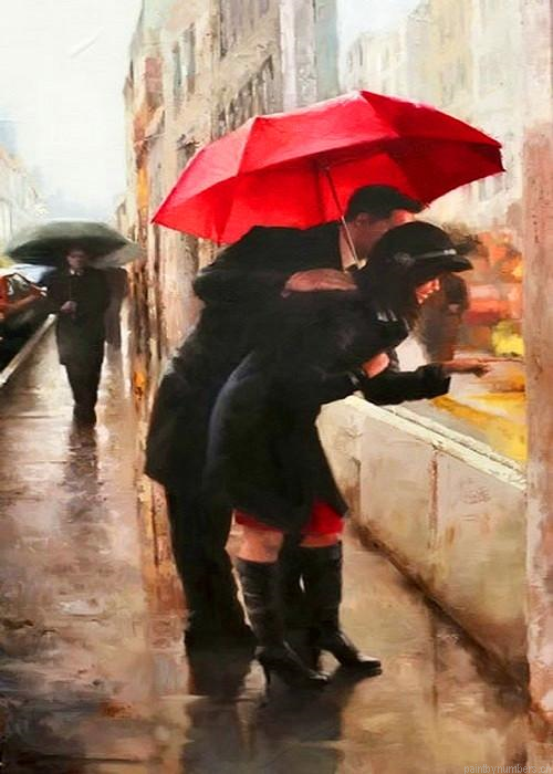 Lovers On Front Store Painting By Numberss.png