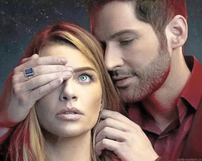 Lucifer And Chloe Actors Painting By Numberss.png