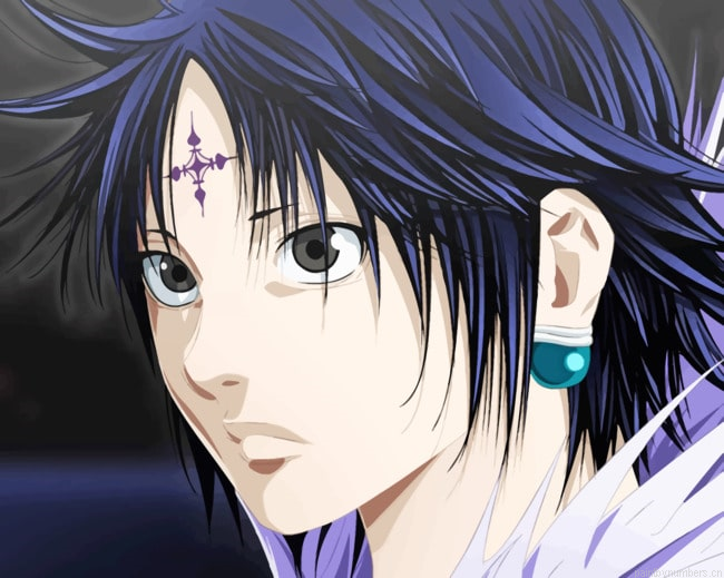 Lucifer Chrollo Spiders Leader Animations Painting By Numberss.png