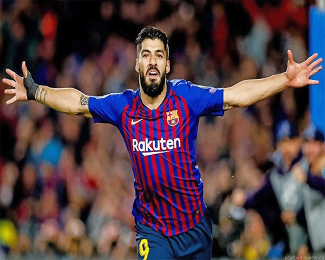 Luis Suarez Soccer Painting By Numbers.png