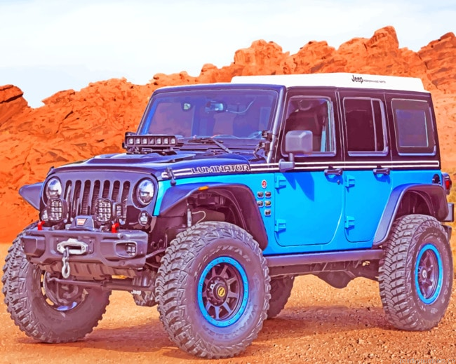 Luminator Jeep Cars Painting By Numberss.png
