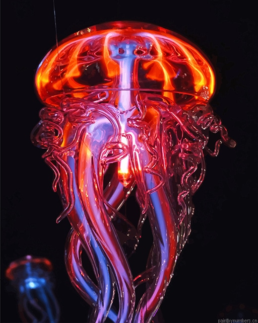 Luminous Jellyfish Painting By Numberss.png
