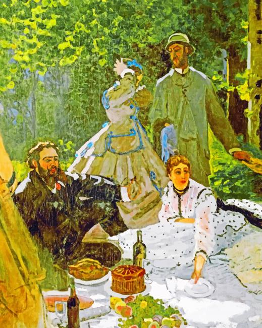Luncheon On The Grass Painting By Numberss.png