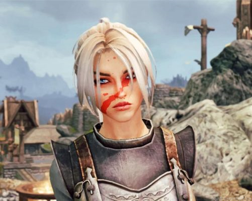 Lydia Skyrim Painting By Numbers.png