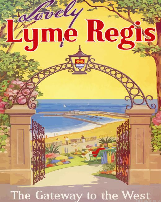 Lyme Regis The Gateway To The West Painting By Numberss.png