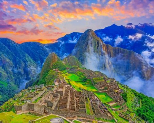 Machu Picchu Landscape Painting By Numbers.png
