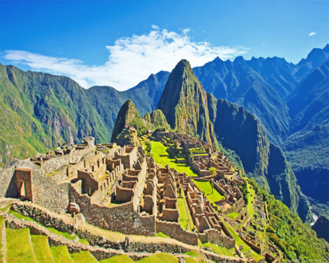 Machu Picchu Peru Painting By Numbers.png