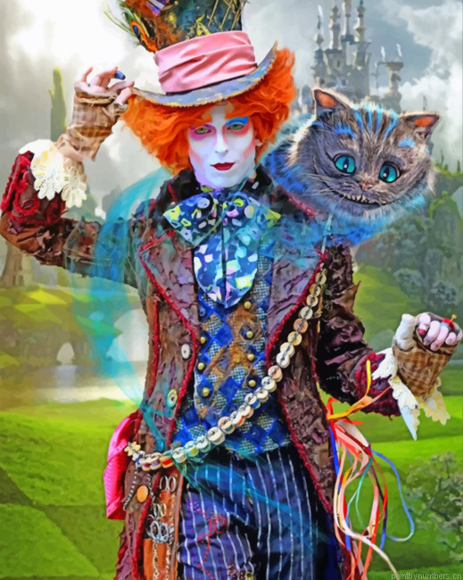 Mad Hatter Cosplay Painting By Numberss.png
