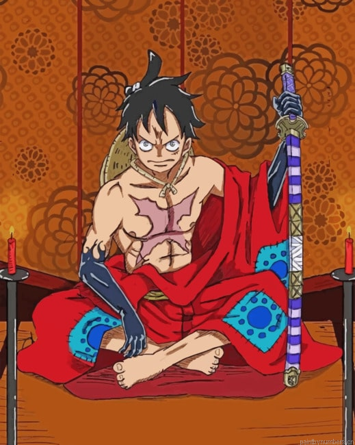 Mad Luffy Painting By Numberss.png