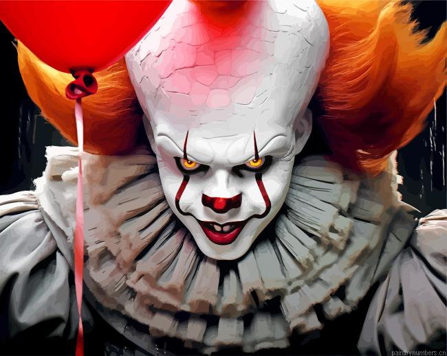 Mad Pennywise Painting By Numberss.png