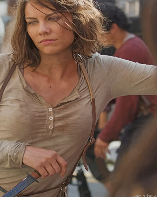 Maggie Greene The Walking Dead Painting By Numbers.png
