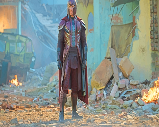 Magneto X Man Movies Painting By Numbers.png