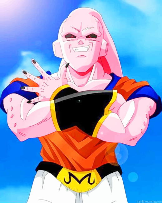Majin Buu Painting By Numberss.png