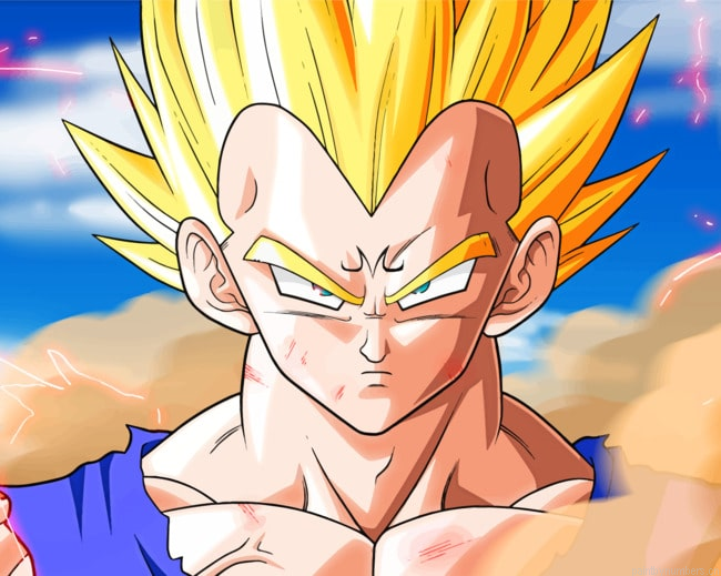 Majin Vegeta Dragonball Painting By Numbers.png