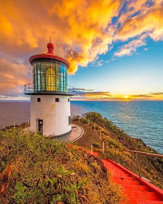 Makapuu Point Lighthouse Trail Painting By Numberss.png