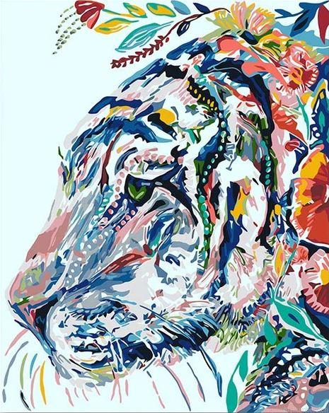 Malayan Tiger Animals Painting By Numbers.png