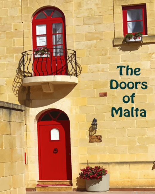 Malta House Painting By Numberss.png