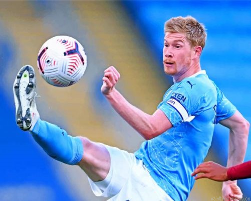 Man City Kevin De Bruyne Painting By Numbers.png