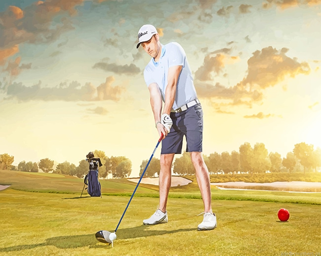Man Playing Golf Painting By Numbers.png