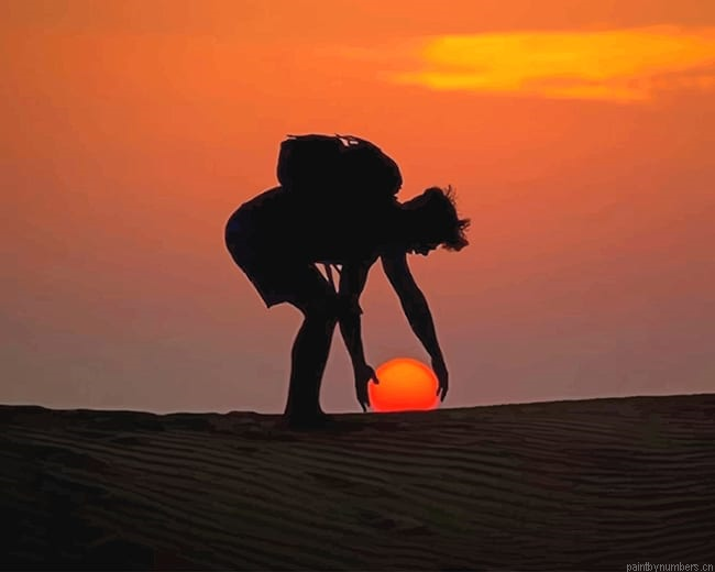 Man Silhouette Painting By Numbers.png