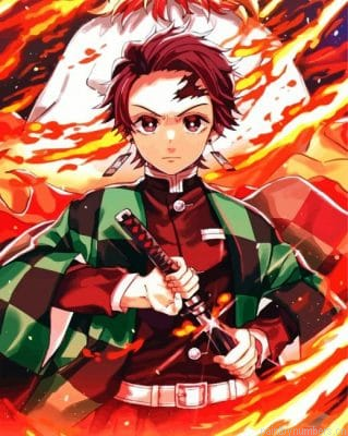 Manga Anime Demon Slayer Painting By Numbers.png