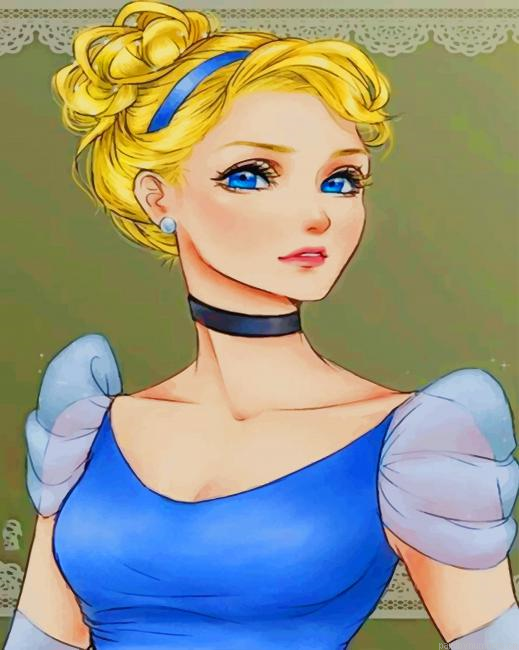 Manga Disney Princess Animations Painting By Numberss.png