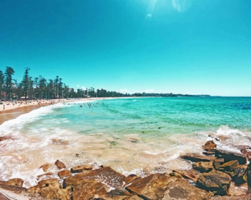 Manly Beach Sunset Painting By Numbers.png