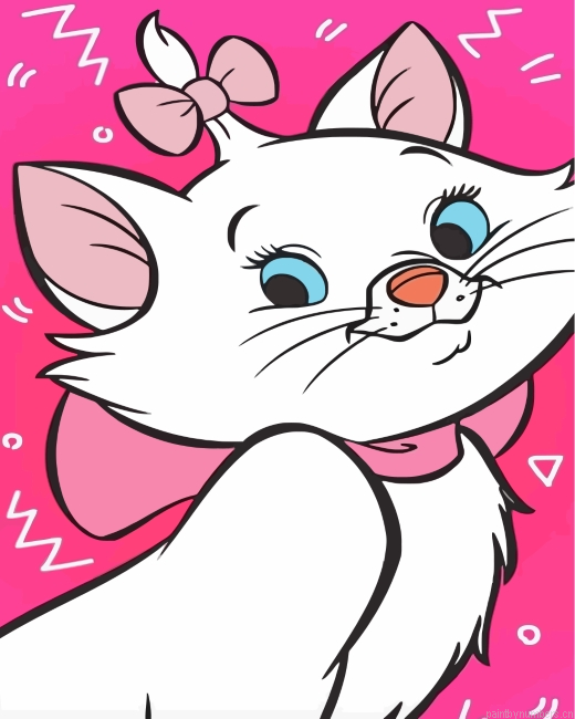 Marie Disney Cat Painting By Numbers.png