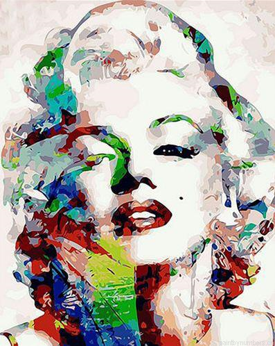 Marilyn Monroe Painting By Numbers.png