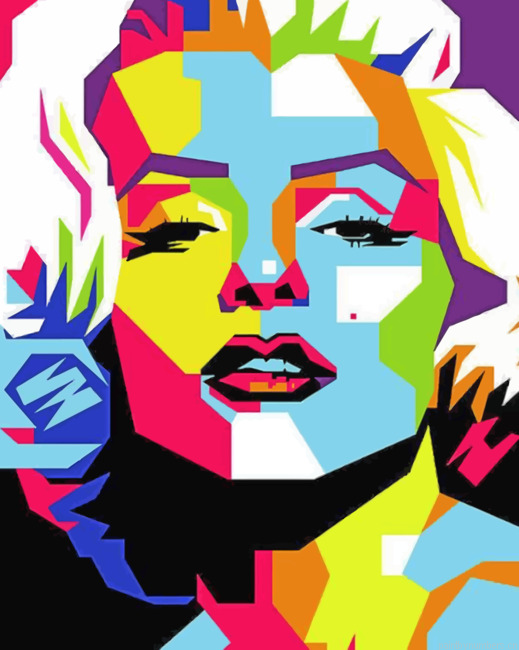 Marilyn Monroe Pop Art Painting By Numberss.png