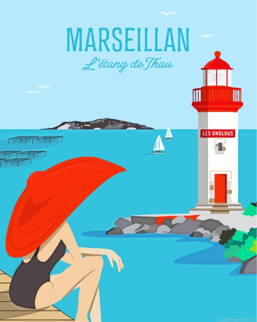 Marseillan Poster Painting By Numberss.png