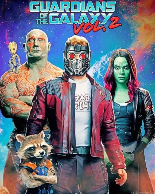 Marvel Guardians Of The Galaxy Painting By Numberss.png