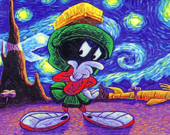 Marvin Starry Night Painting By Numbers.png
